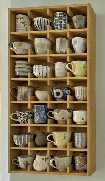 Полка для кружек из дерева Раздан Сиена (СДК-003405)