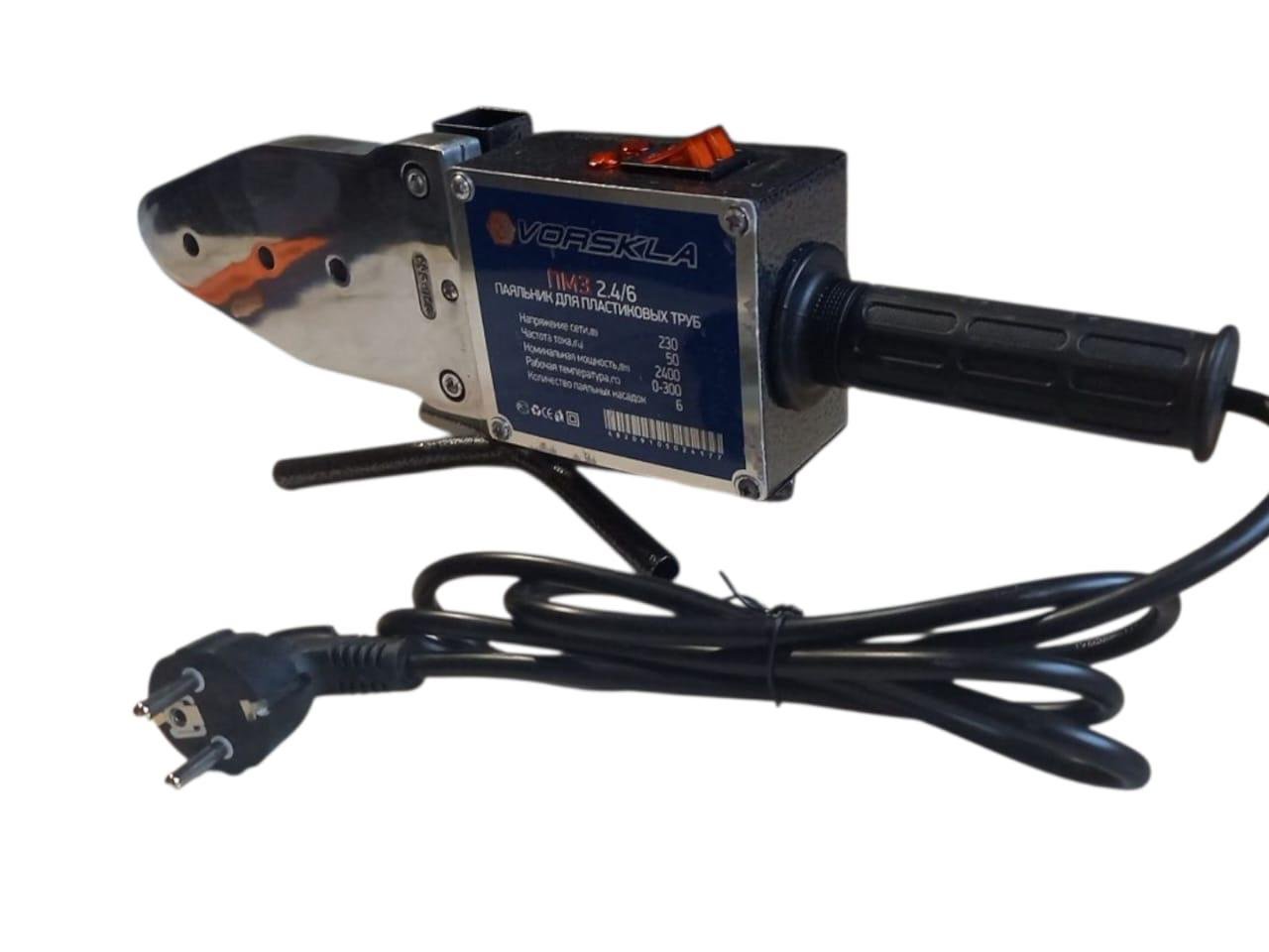 Паяльник для пластиковых труб Vorskla ПМЗ 2,4/6 (26636701)