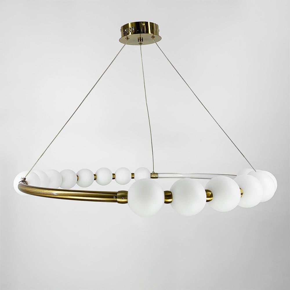 Люстра Nordic Pearl с плафонами-жемчужинами на 3 режима (2683011288)