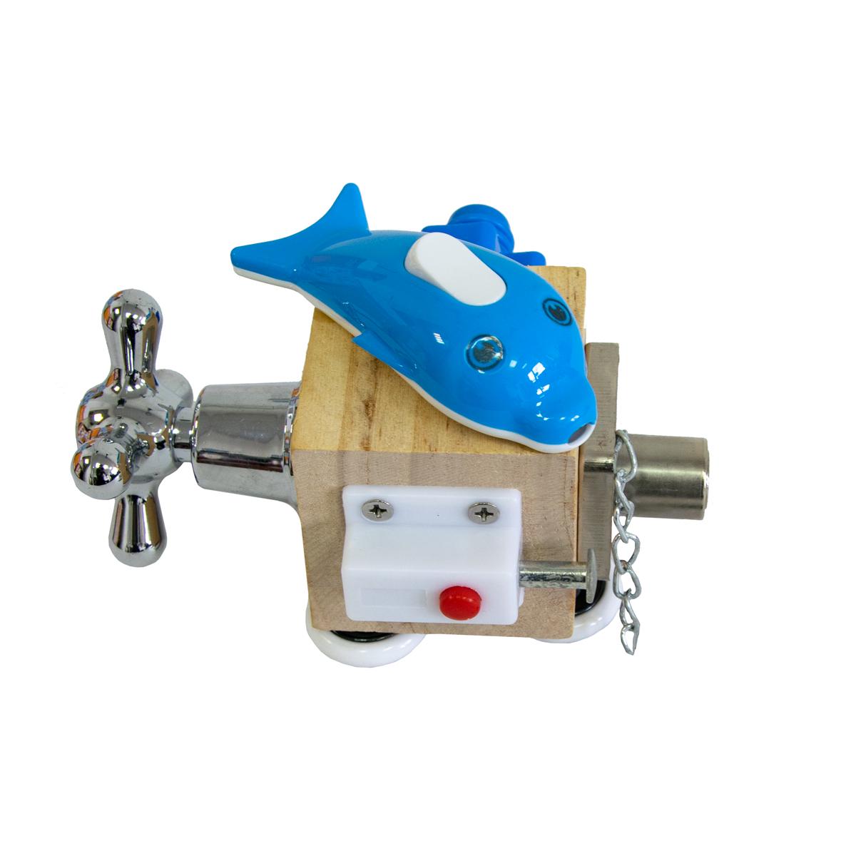 Бизиборд для детей Busy Cube Montessori Toys Дельфинчик (1009066-Other-5) Бизиборд для детей Busy Cube Montessori Toys Дельфинчик (1009066-Other-5)