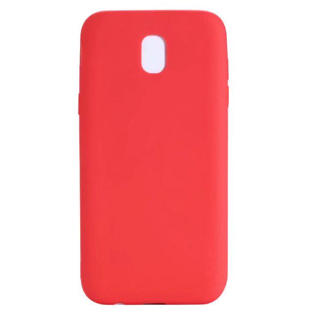 Матовый чехол MatteTPU для Samsung Galaxy J5 2017 (силиконовая накладка) Red (05200-2D)