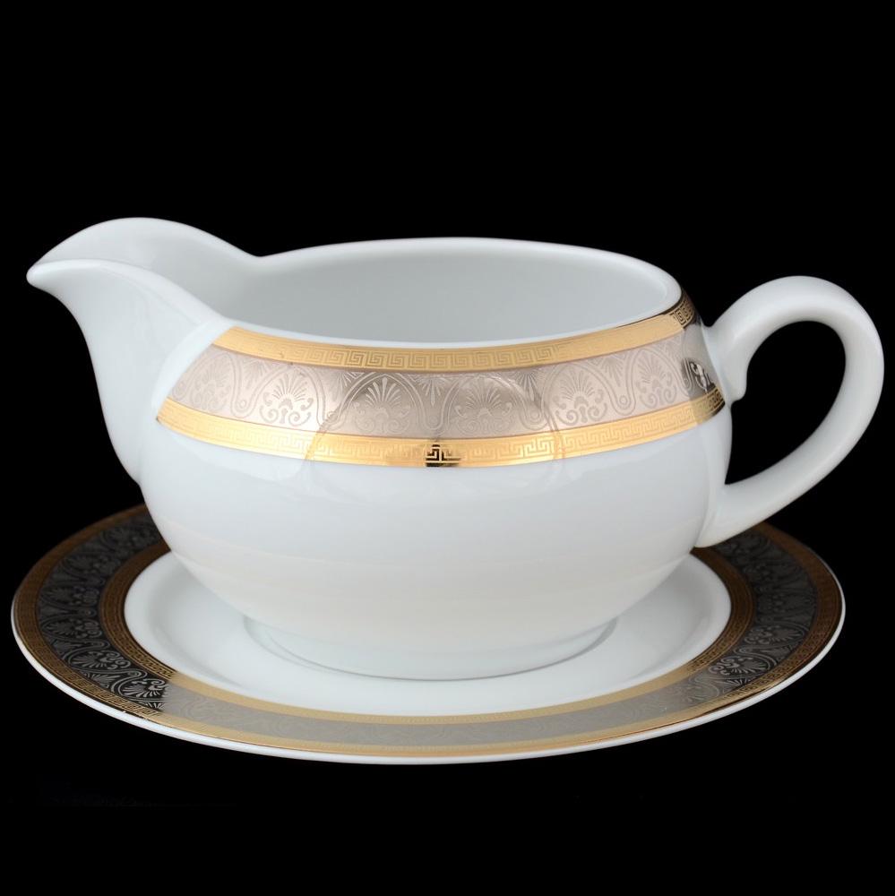 Соусник с подставкой Thun Opal 0,40 л (00000001590)