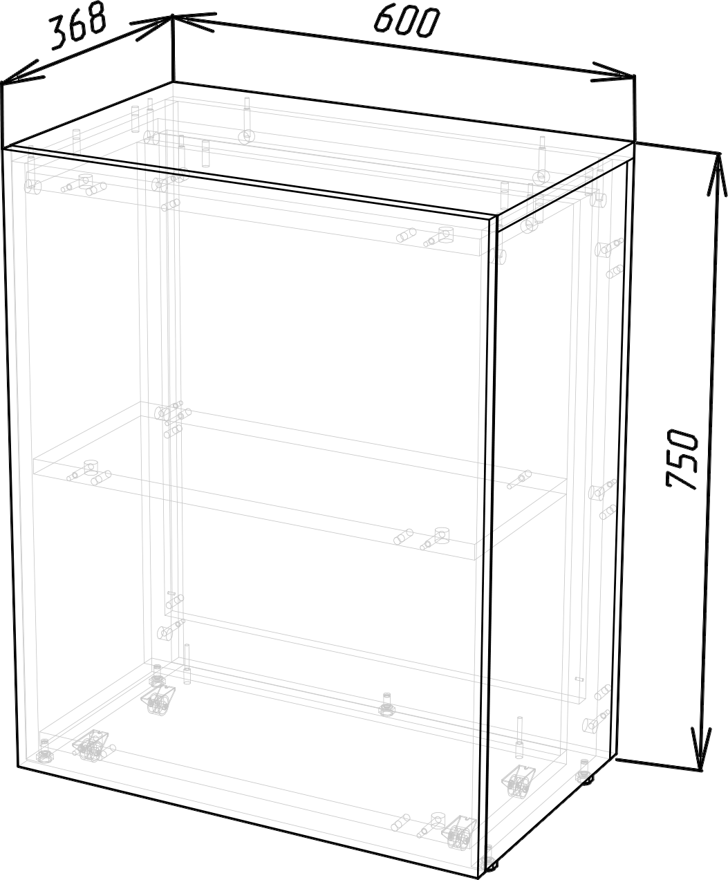 Письмовий стіл трансформер Smart із поличками (000084319) - фото 7 Письмовий стіл трансформер Smart із поличками (000084319) - фото 7