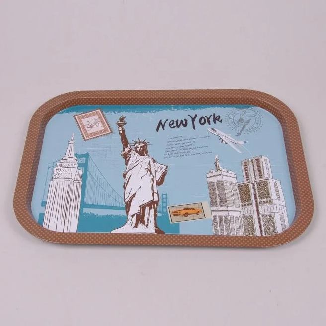 Поднос металлический Flora (36054)