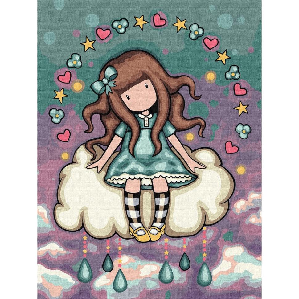 Картина по номерам KHO8672 April's Showers Santoro Gorjuss Collection 30х40 см (3079855468)