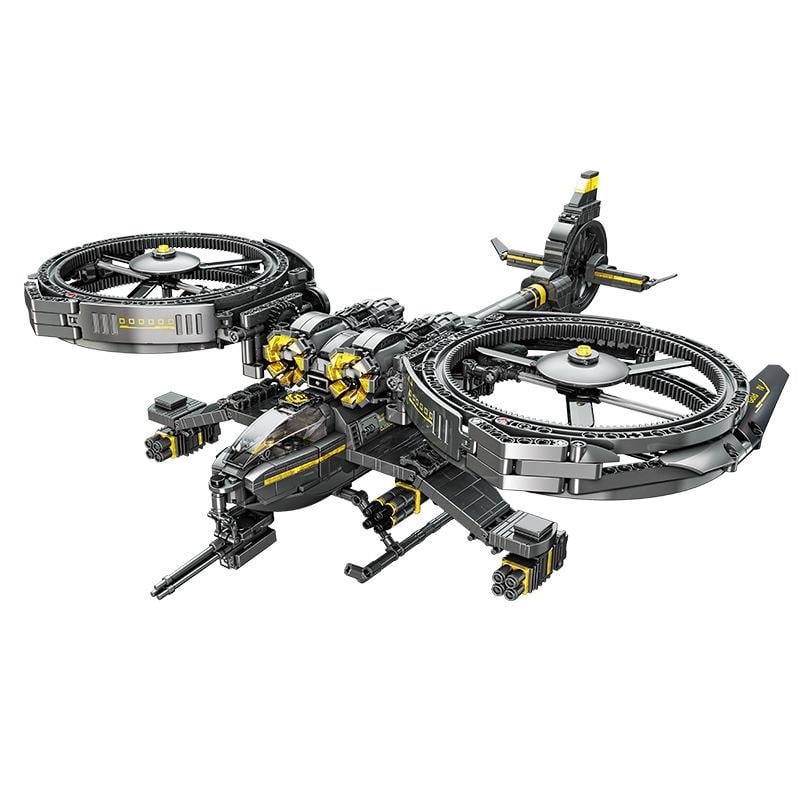 Конструктор вертолет Ghost Helicopter 1099 дет. (5001)