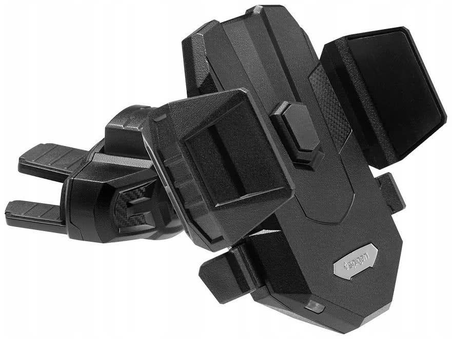 Автодержатель с беспроводной зарядкой Spigen X35W CD Car Mount Wireless Charger Black (000CP25520) - фото 2