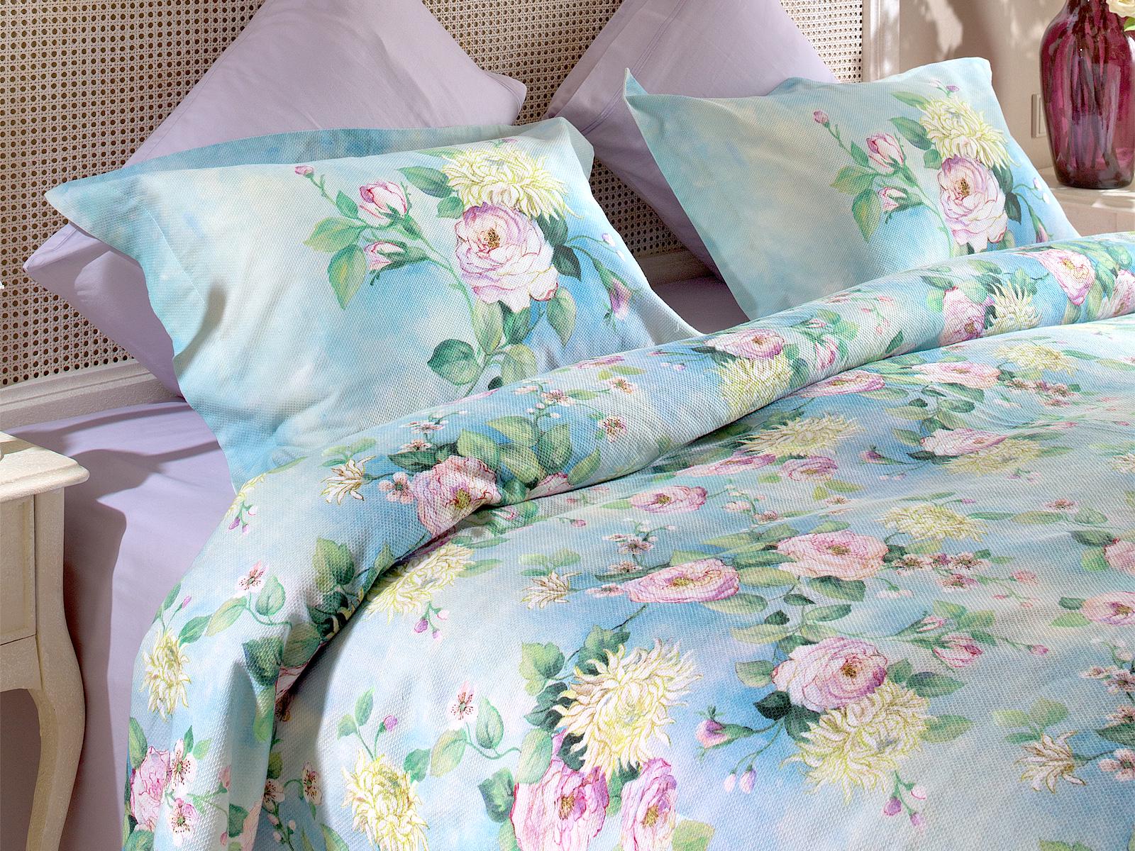 Набір покривало Pike з наволочками Gul Guler Gigek Green Різнокольоровий - фото 2 Набір покривало Pike з наволочками Gul Guler Gigek Green Різнокольоровий - фото 2