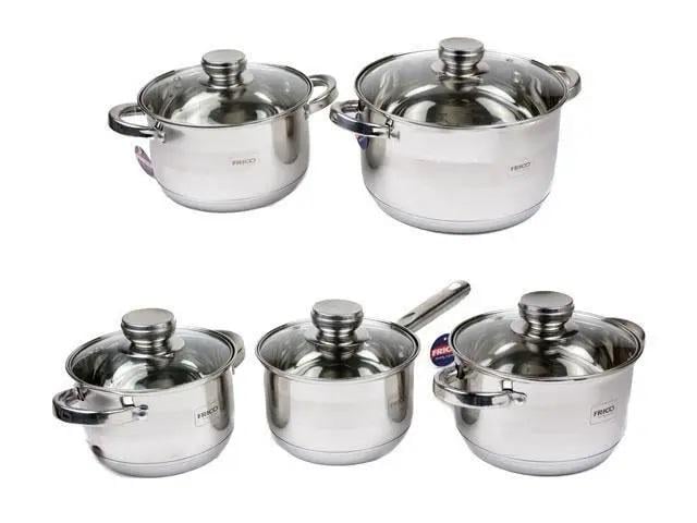 Набор посуды FRICO FRU-715 10 пр.