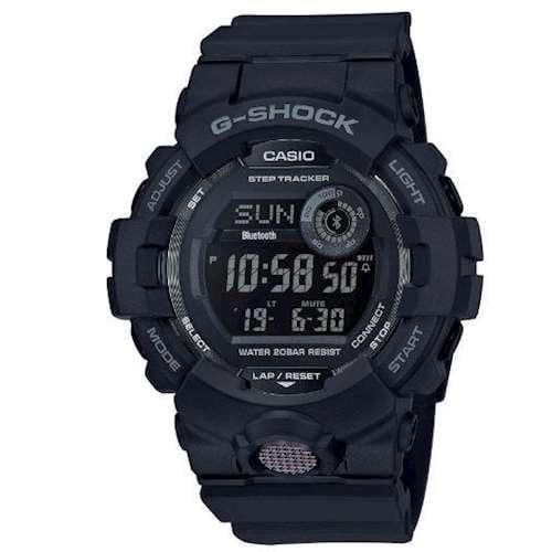Часы наручные Casio G-Shock GBD-800-1BER противоударные с полимерным ремешком модуль 3464 (1054168704)