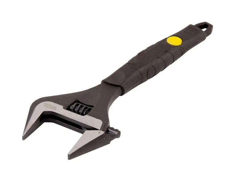 Ключ розвідний Mastertool 0-50 мм з гумовою ручкою Cr-V 250 мм (76-0323)