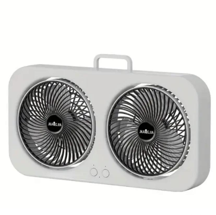 Вентилятор LY-879 40x21x5,5 см Белый с черным