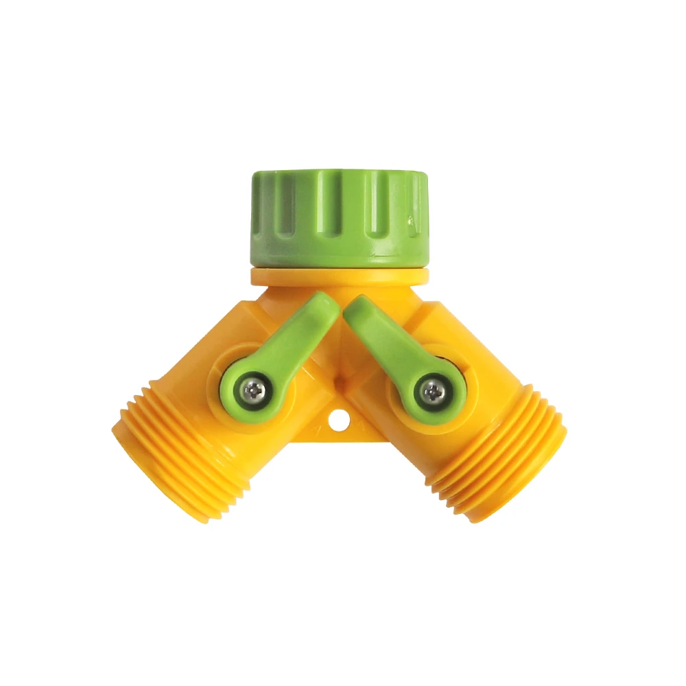 Распределитель воды двухканальный с регулировкой потока воды Verano 3/4"