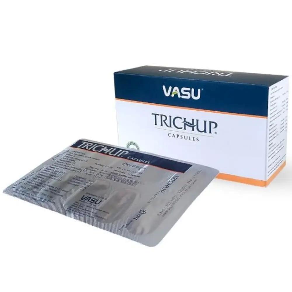 Капсулы VASU для роста и восстановления волос Healthcare Trichup 10 кап.
