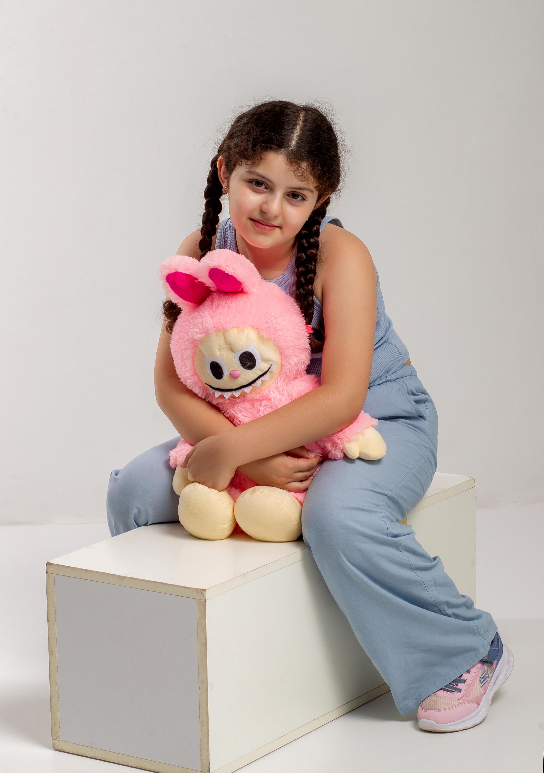 Іграшка м'яка Labubu Рожевий - фото 4