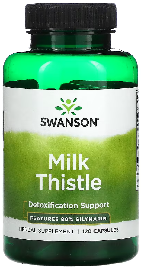 Добавка Расторопша Силимарин Swanson Milk Thistle Features 80% Silymarin 120 капсул Добавка Расторопша Силимарин Swanson Milk Thistle Features 80% Silymarin 120 капсул