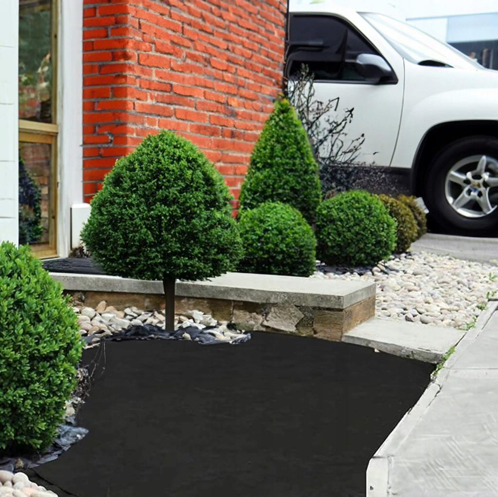 Агротканина Springos 1 90 г/м² захист від бур'янів 6х50 м Чорний - фото 4