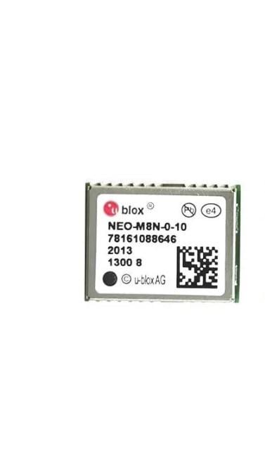 Модуль GPS U-blox NEO-M8N-0-10 под распайку для Arduino/трекеров/дронов/навигации (00-00027562)