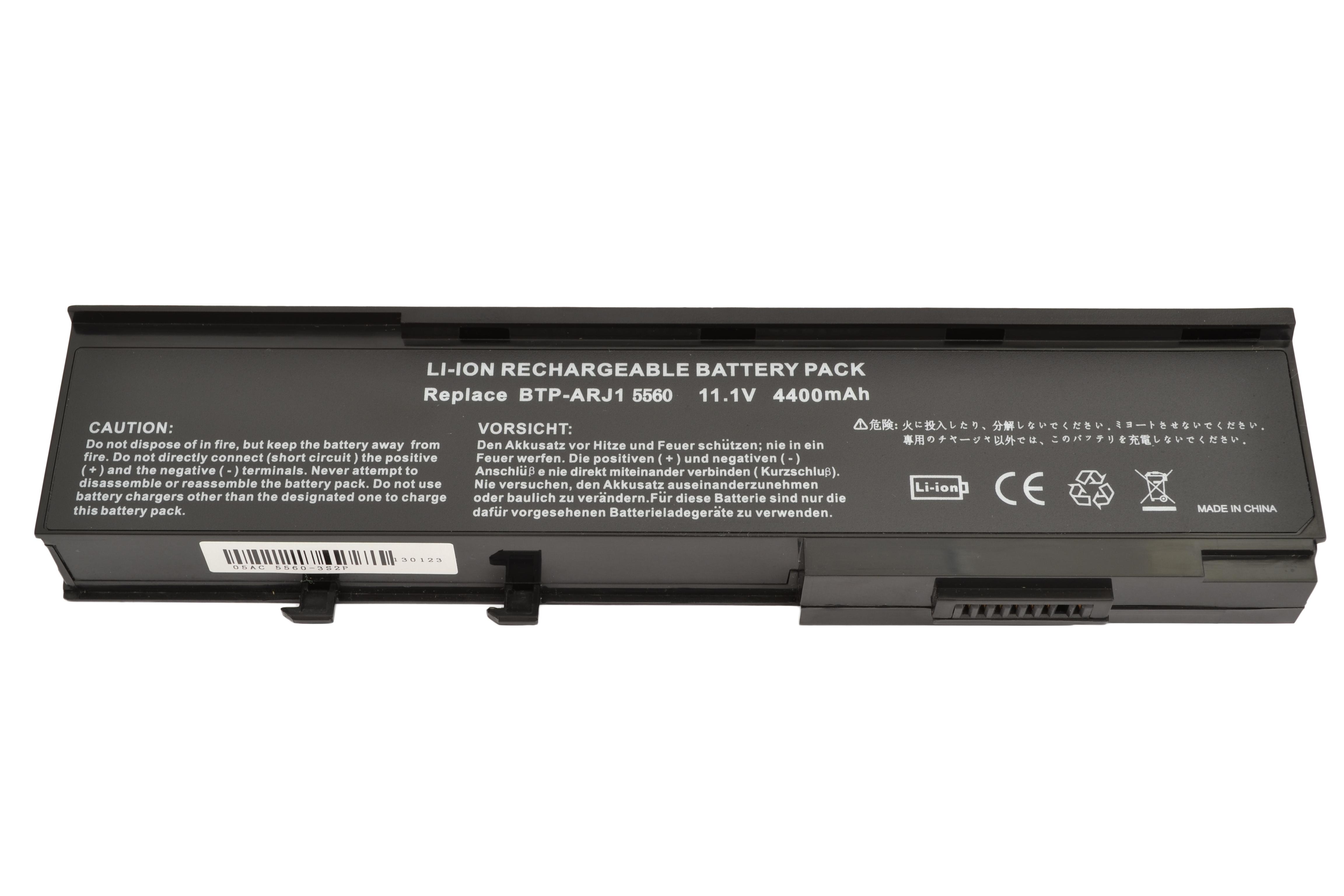 Акумулятор для ноутбука Acer BTP-ANJ1 Aspire 3620 11.1V 5200 mAh (010360) - фото 4