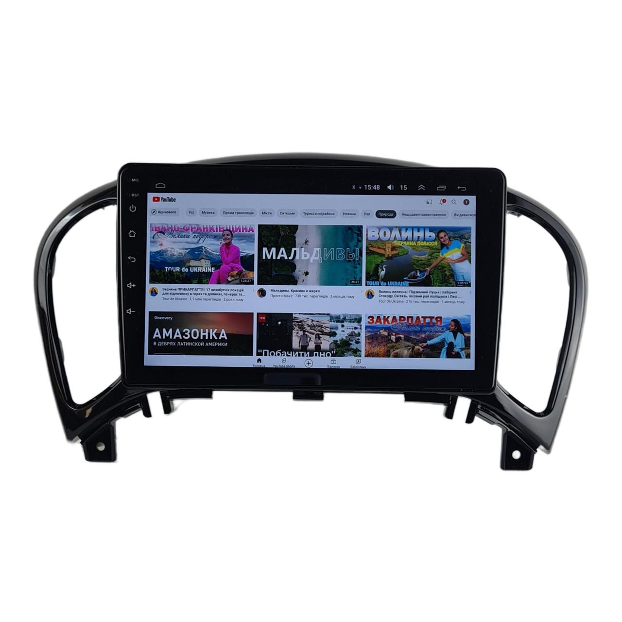 Автомагнитола для Nissan Juke 2010-2014 4/64 Гб/8 ядер/XYAuto/4G/DSP/CarPlay/Android (М-НЖ-9-М4)