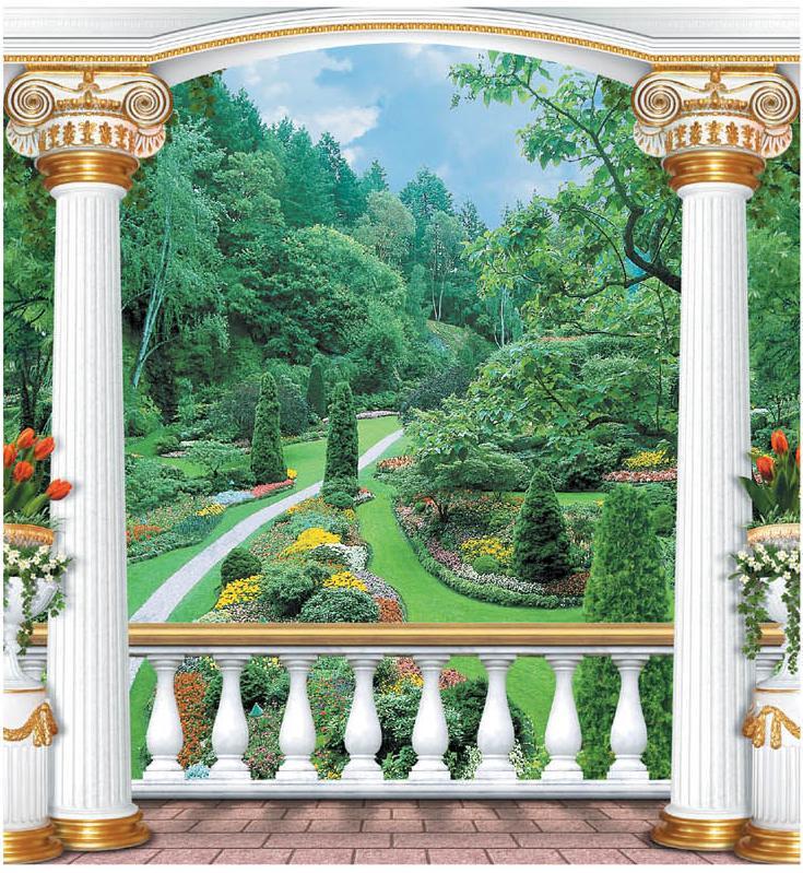 Фотообои на бумажной основе Artdecor Царский парк 201х194 см (2000000451299)