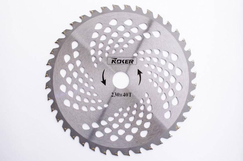 Нож с победитом 25,4 ммх230 мм блистер 40 зубов (3406)