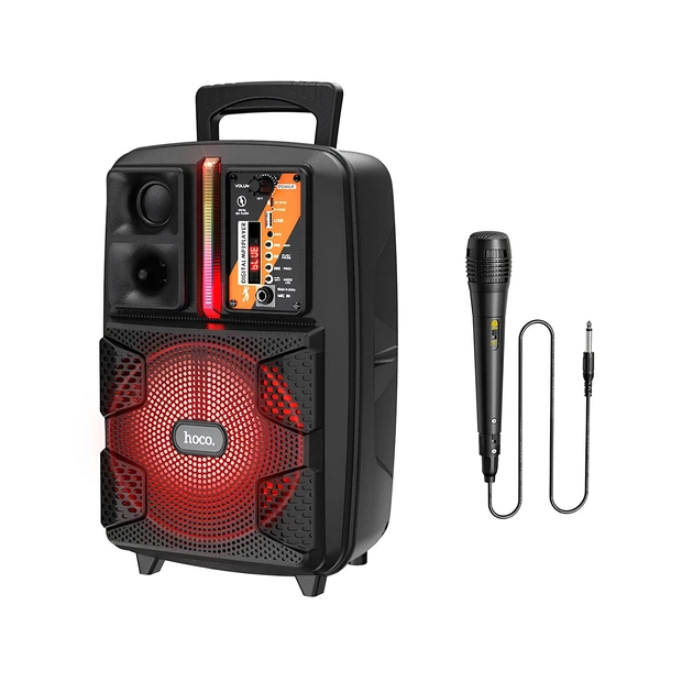 Колонка портативная Hoco BS37 Dancer Outdoor Wireless Speaker 10W Black