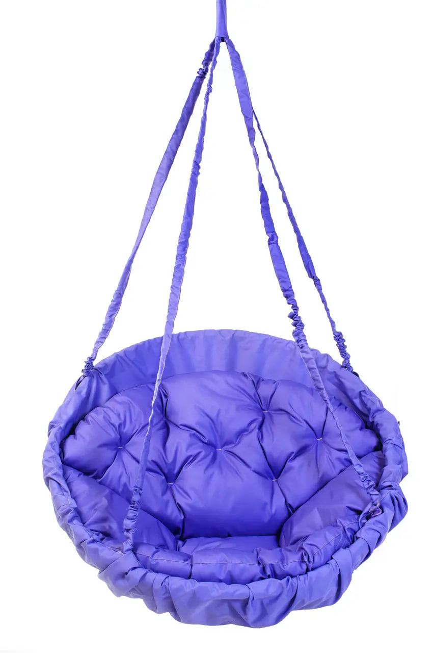 Качеля-гамак садовая Lux до 120 кг Сиреневый (27844240) - фото 1