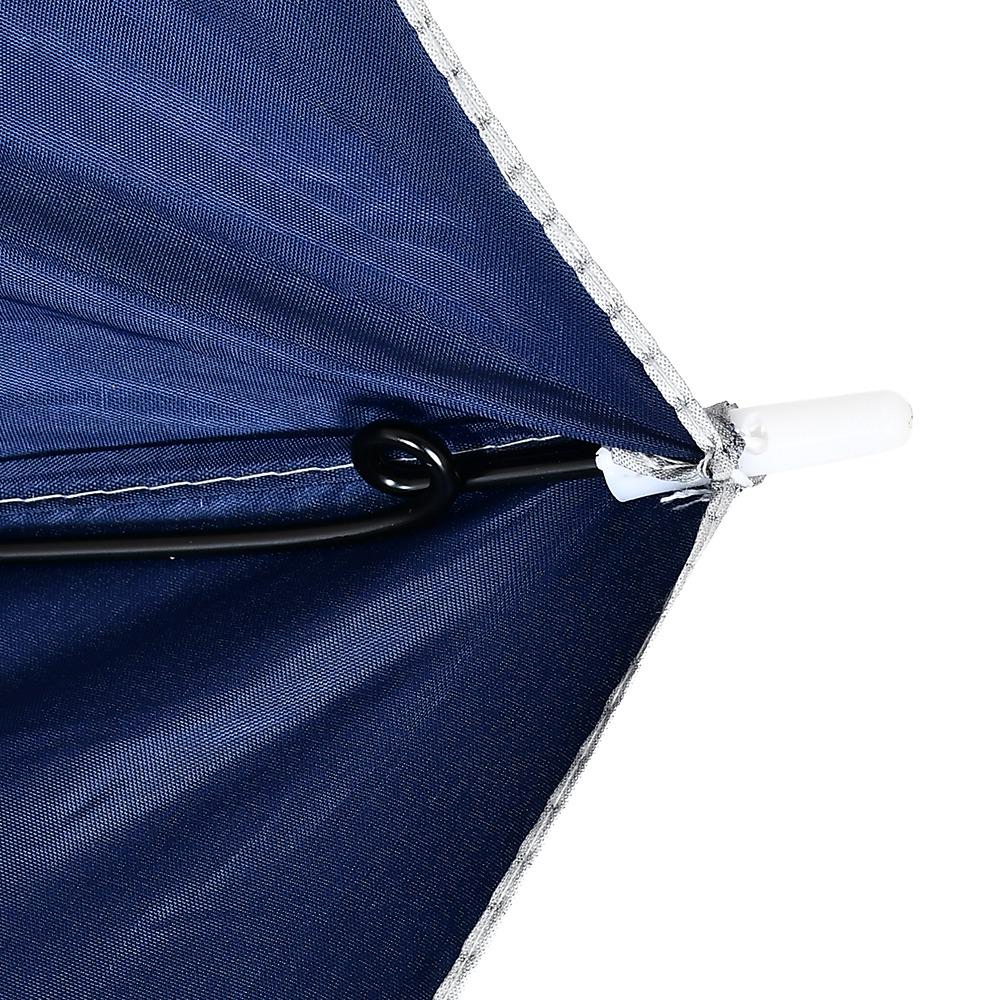 Зонтик пляжный антиветер с треножником/колочками и веревкой d2 м Серебристый (MH-2712) - фото 4 Зонтик пляжный антиветер с треножником/колочками и веревкой d2 м Серебристый (MH-2712) - фото 4