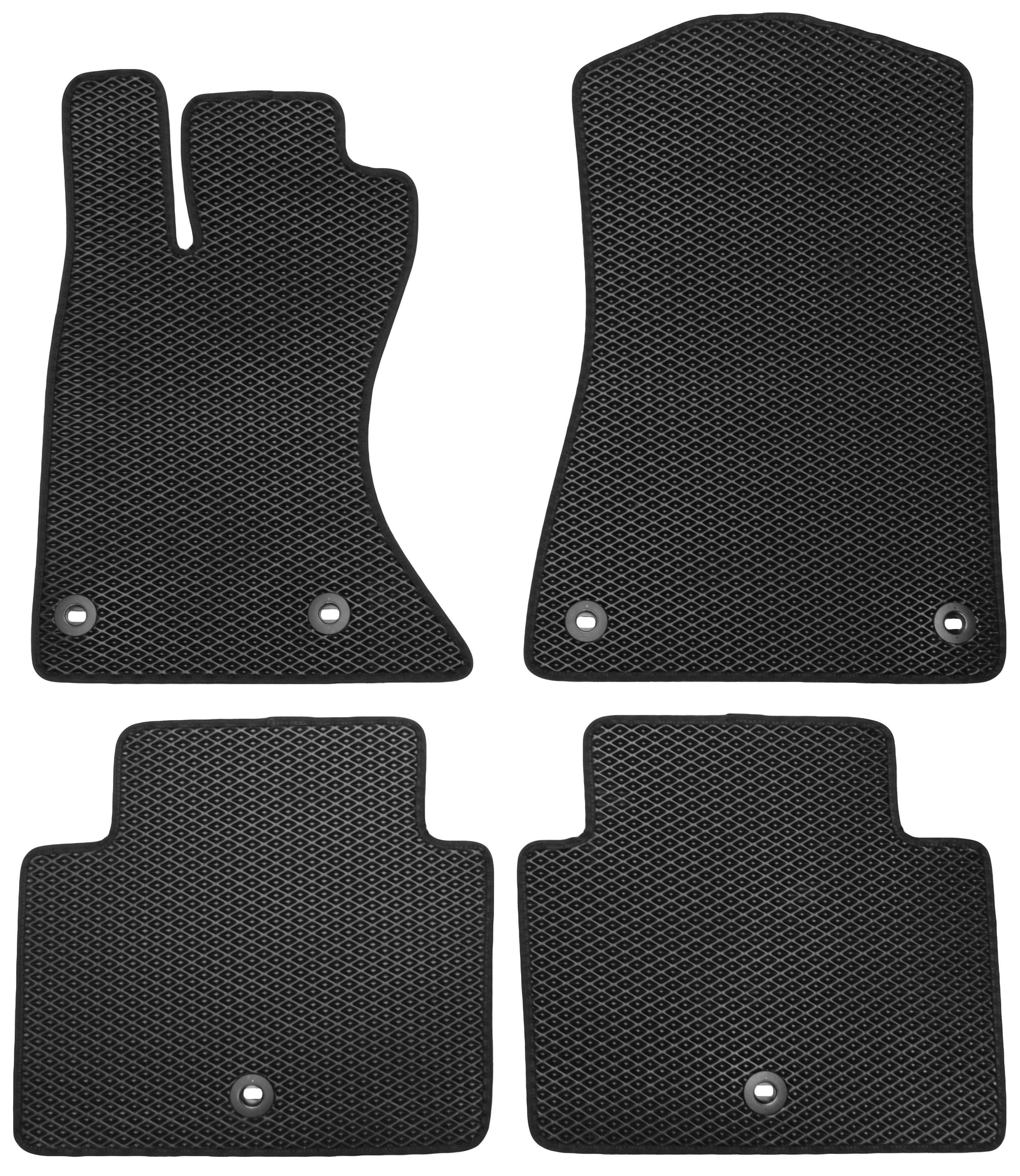 Коврики в салон для Lexus GS 2005-2012 4WD EVA-полимерные Черный