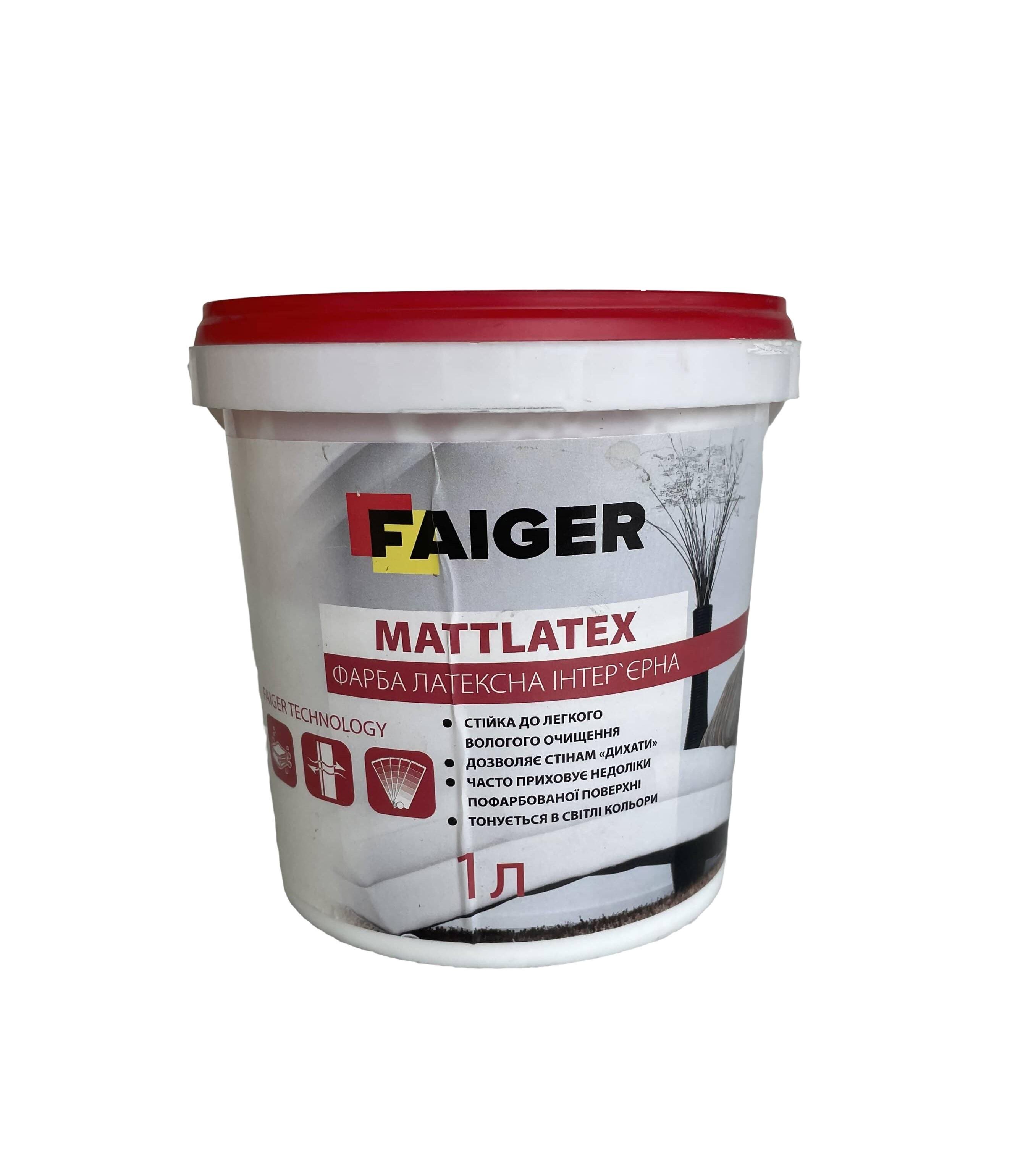 Краска Faiger Mattlatex 1 л (000000828)