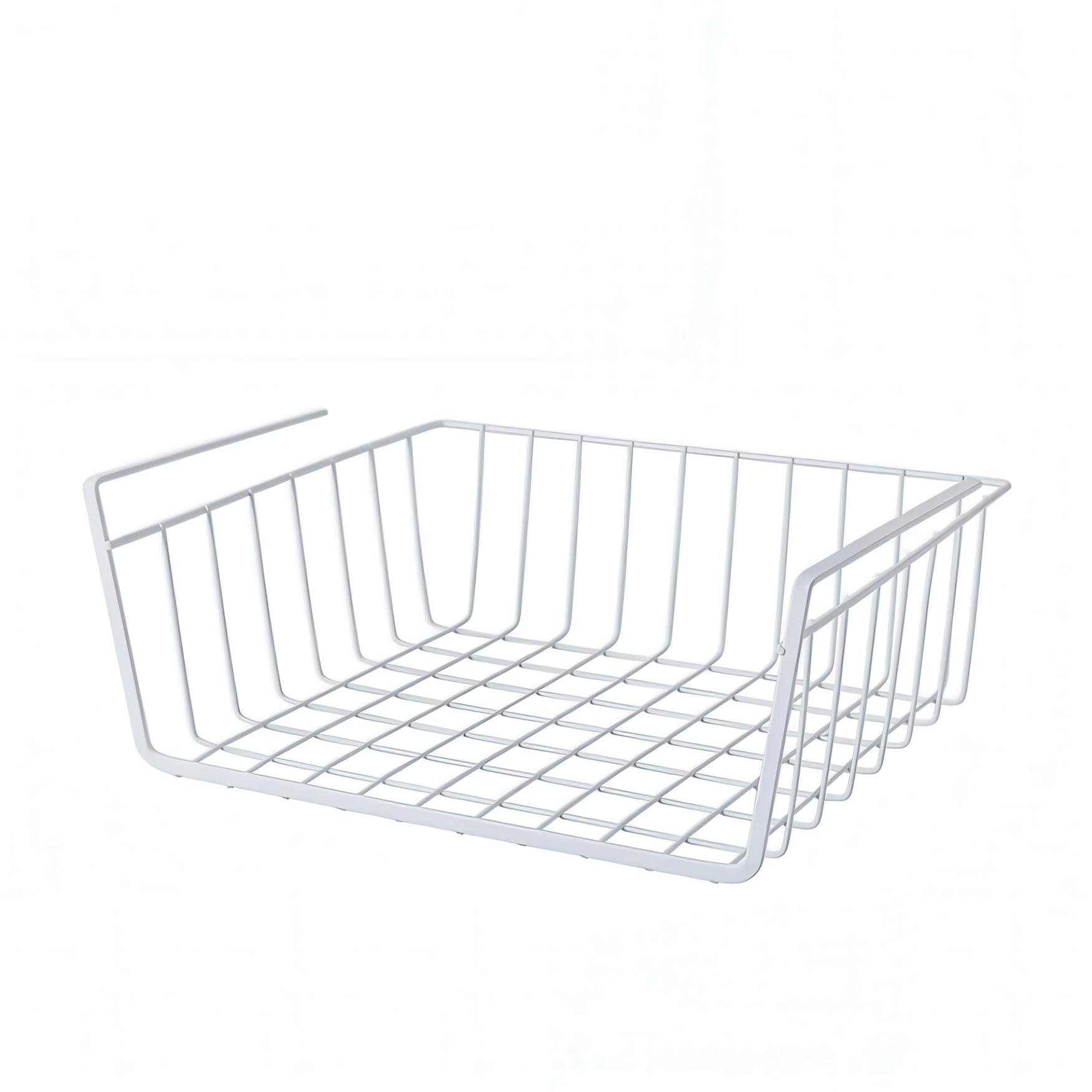 Кошик-органайзер підвісний для зберігання речей металевий 37x26x11 см Білий (PDKOSH-1367) Кошик-органайзер підвісний для зберігання речей металевий 37x26x11 см Білий (PDKOSH-1367)