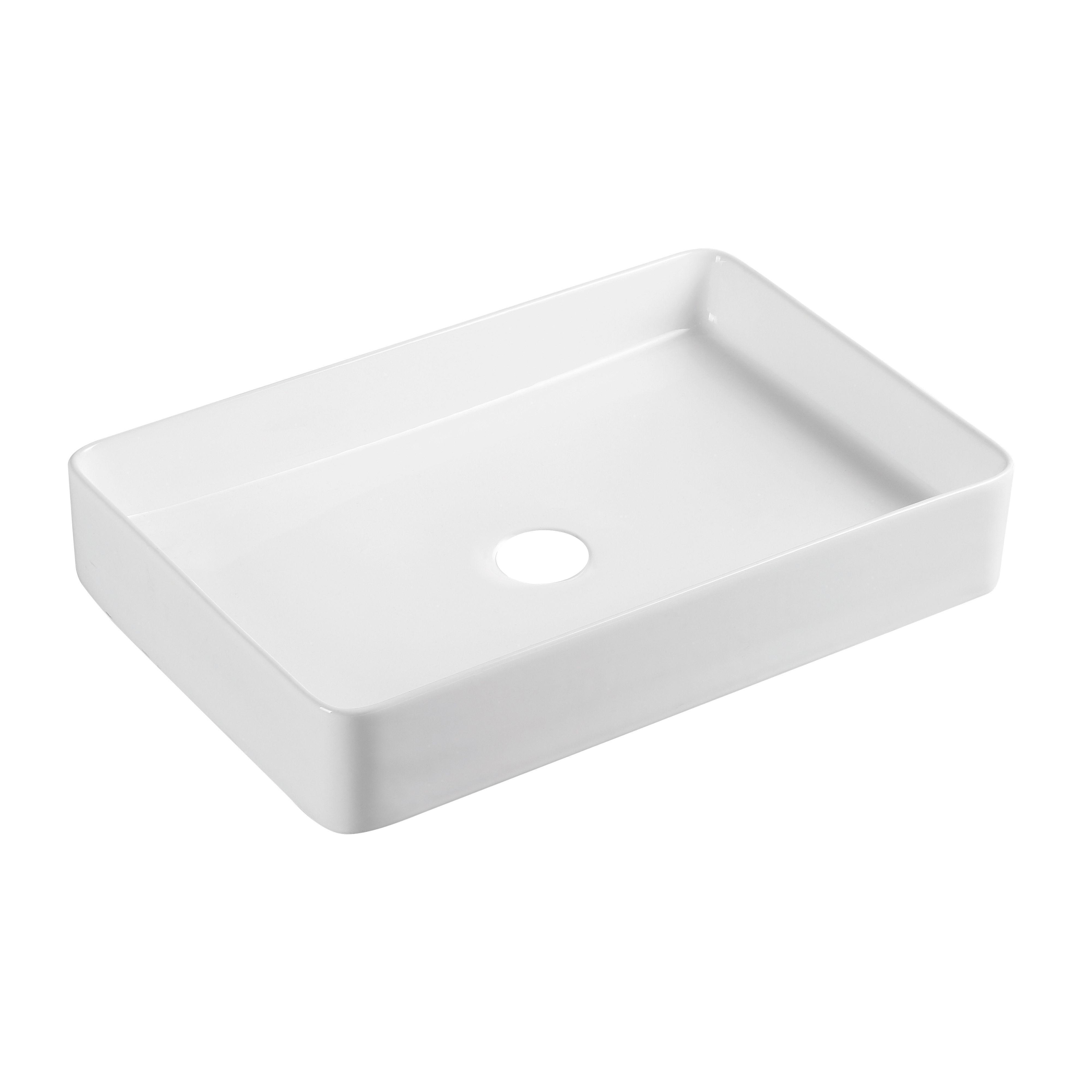 Раковина-чаша Qtap Tern QT17112174W 600x405x110 мм White (SD00052923)