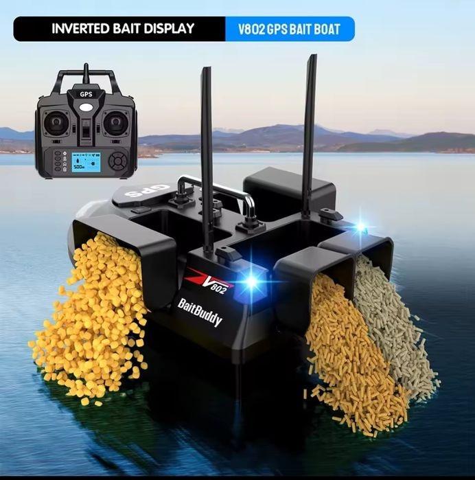 ᐉ Кораблик для риболовлі Flytec V802 GPS PRO 24000 мАг корабель