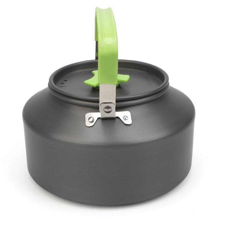 Чайник туристический Ranger Turist RA 9958 из анодированного алюминия 1,6 л Black-Green (22601850) - фото 4