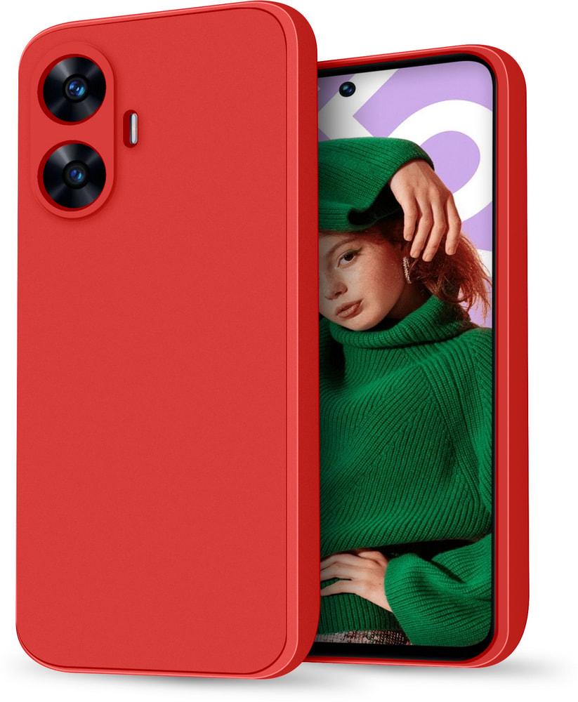 Силиконовый чехол HardCorner для Realme C55 Red (32864-2D)