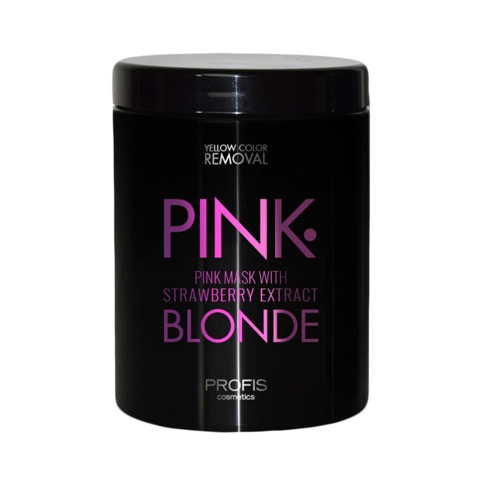 Маска розовая с экстрактом клубники Pink Blond Profis 1000 мл (1137324220)