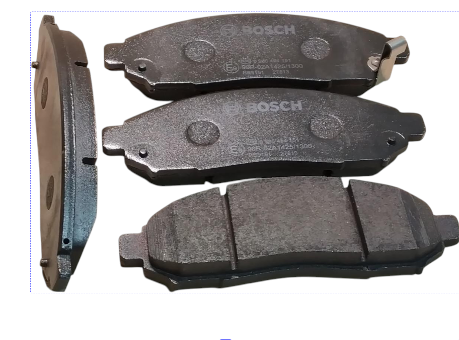 Колодки передние BOSCH 0 986 494 151 NISSAN ≥FINDER 05 -> (3085963922)