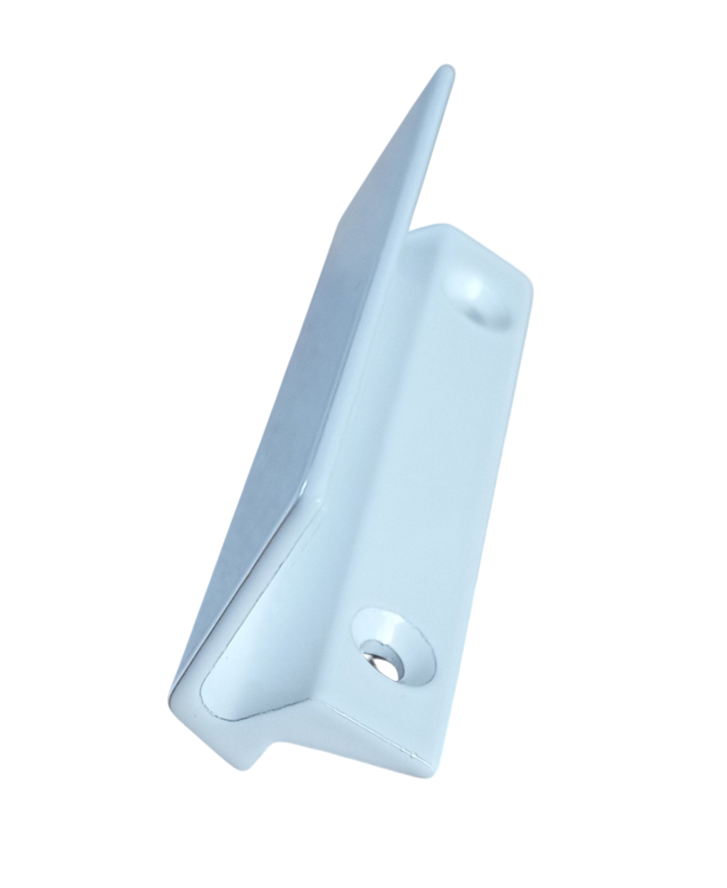 Ручка балконная торцевая алюминий Белый (32403018)