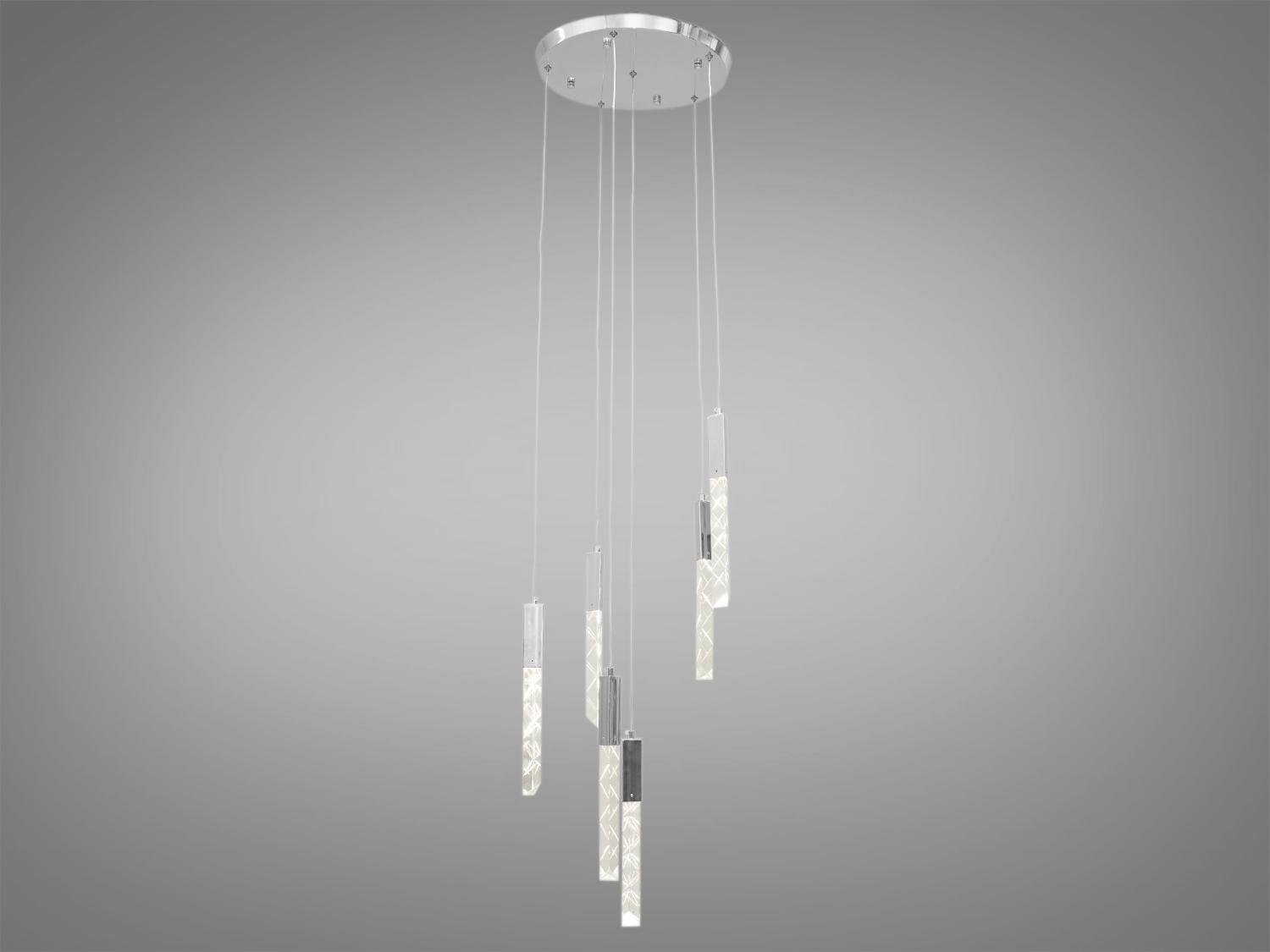 Люстра светодиодная 14 Вт Хром (3001/6HR)