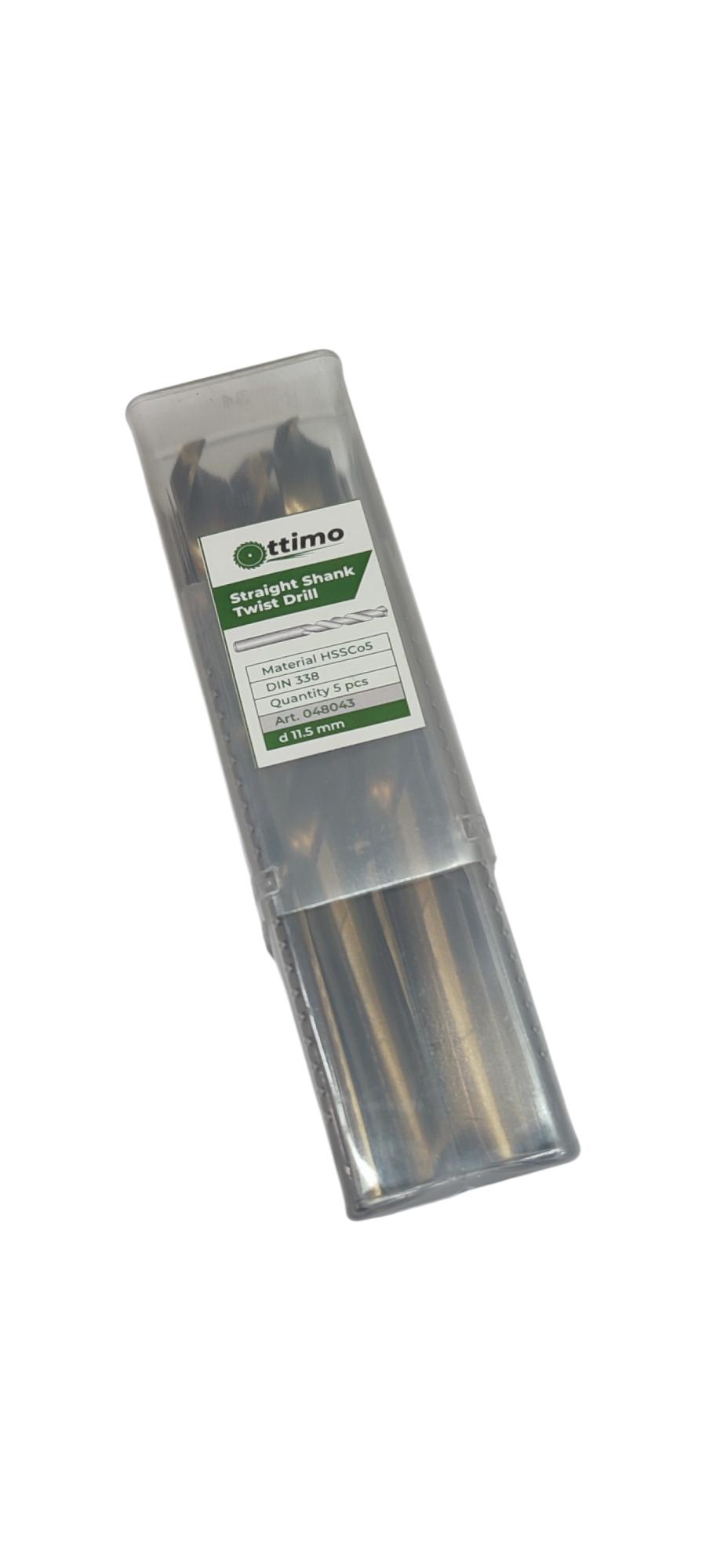 Свердло OTTIMO ц/х ф Р6М5К5 шліфоване А1 11,5 мм (048043) - фото 2 Свердло OTTIMO ц/х ф Р6М5К5 шліфоване А1 11,5 мм (048043) - фото 2
