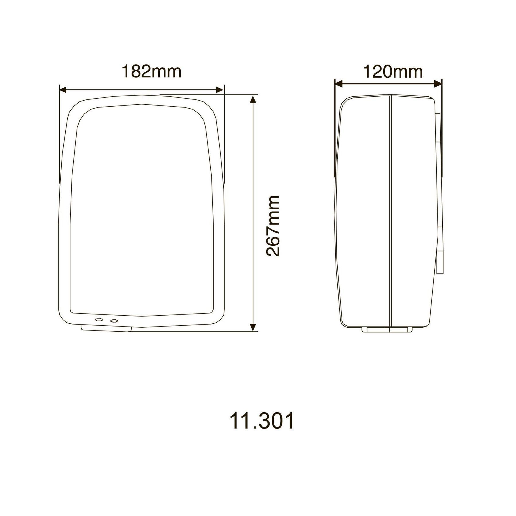 Сушарка для рук HOTEC 11.301 ABS White - фото 4