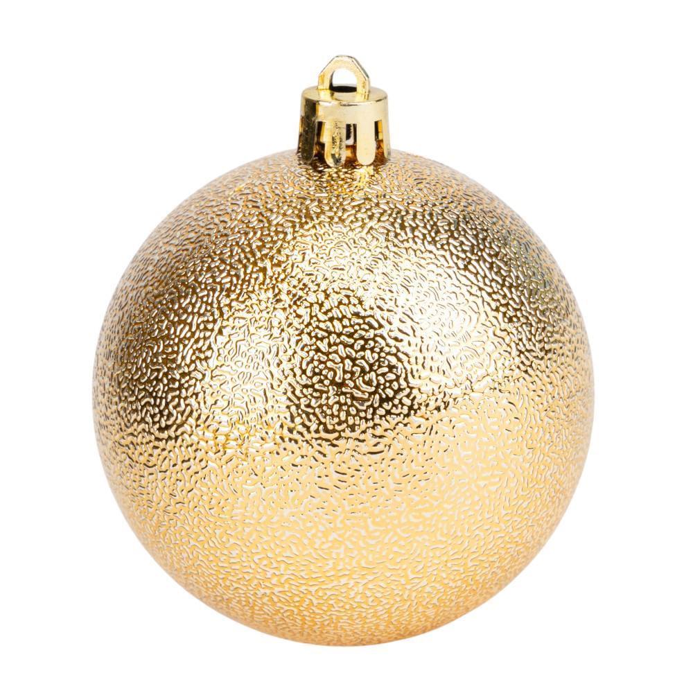 Набір ялинкових кульок Золоті вогники 68 шт. (6042-007) - фото 4