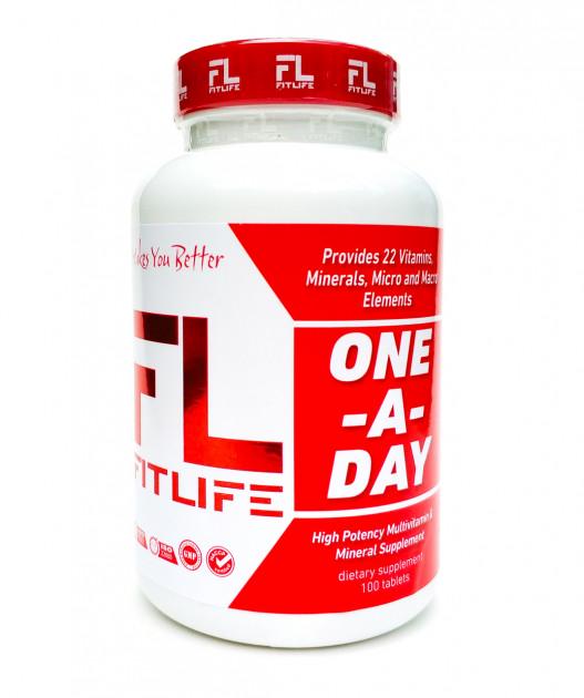 Витамины FitLife Nutrition One-A-Day 100 таблеток