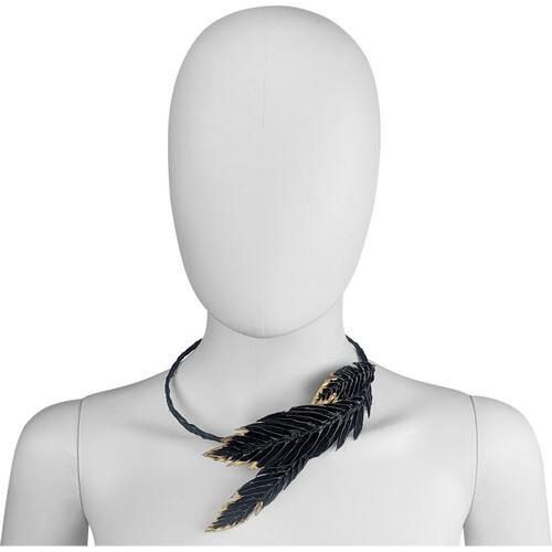 Колье Seta Décor Феникс (23-550BLK-GL)