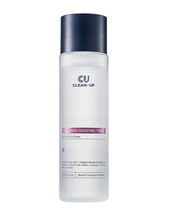 Тонер для покращення пружності CUSKIN Clean-Up Collagen Boosting Toner 200 мл (223104)