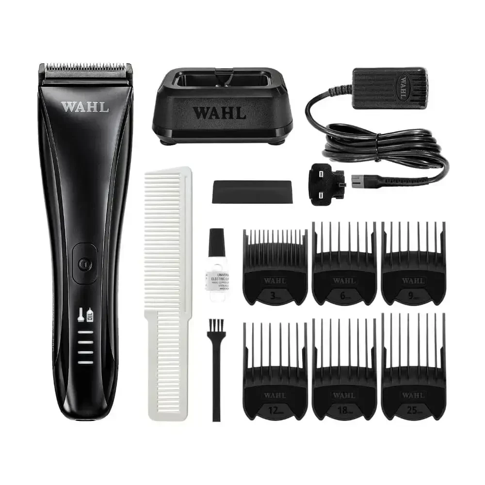 Машинка для стрижки аккумуляторная WAHL ChromStyle Pro 3028890 с насадками Черный (РН00195)