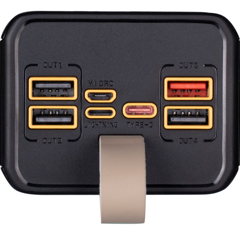 Повербанк Gelius Wide GP-PB308 40000 mAh QC+PD 22,5W/Led Black (2635752269) - фото 7 Повербанк Gelius Wide GP-PB308 40000 mAh QC+PD 22,5W/Led Black (2635752269) - фото 7