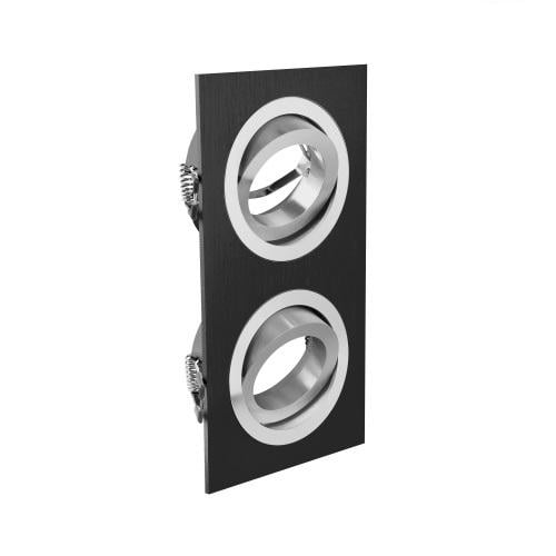 Светильник/корпус GTV Morena Op-oprkw2-20 потолочный встраиваемый квадратный Черный (1480809422)