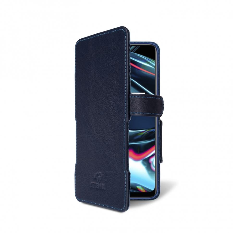 Чехол книжка Stenk Prime для Realme 7 Pro Синий (68147)